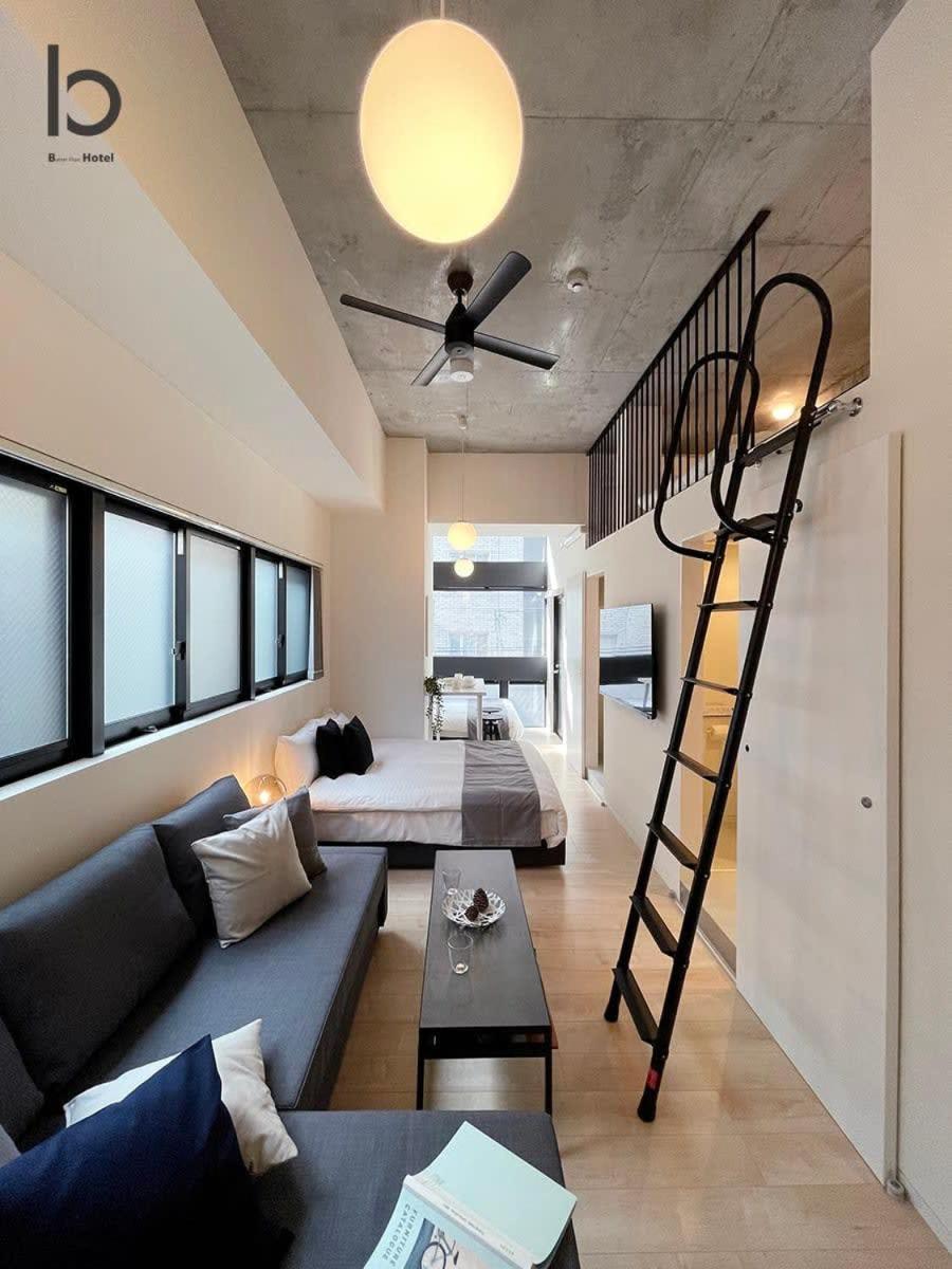 Bhotel Nekoyard - Stylish Loft Studio Steps From Peace Park Хіросіма Екстер'єр фото